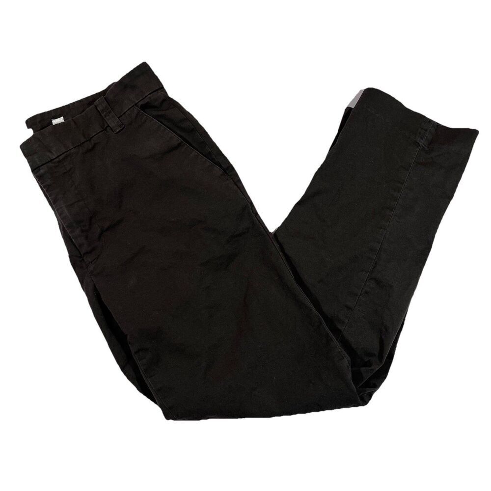 Vince Brown Cotton Twill Straight Chino Pants Trousers Women's Size 6